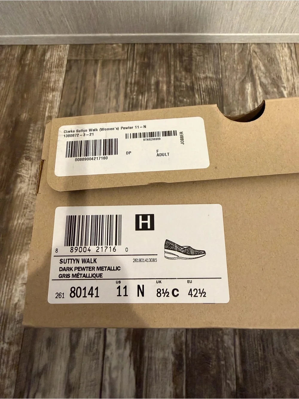 Clarks casual slip